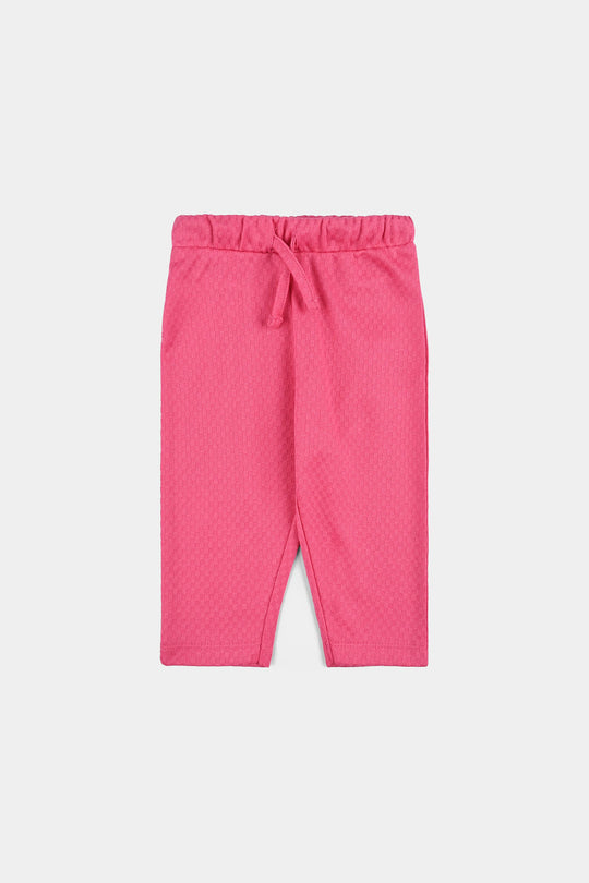 Infant Girls Jacquard Suit FUNKY ME-Pink