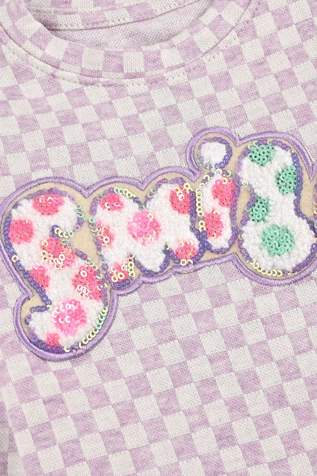 Infant Girls Jacquard Suit MAGIC-Purple