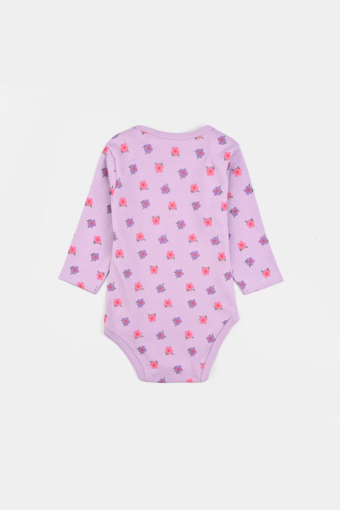 Infant Girls Cotton Interlock F/S Romper FLORA