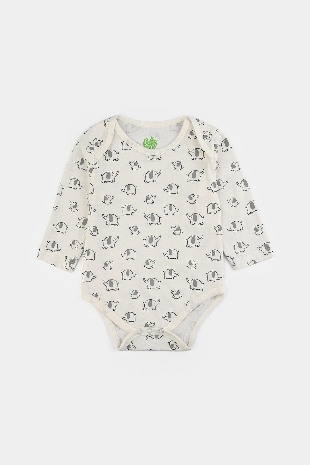 Infant Boys Cotton Jersey 3 Piece Set F/S Romper MINI ANIMALS