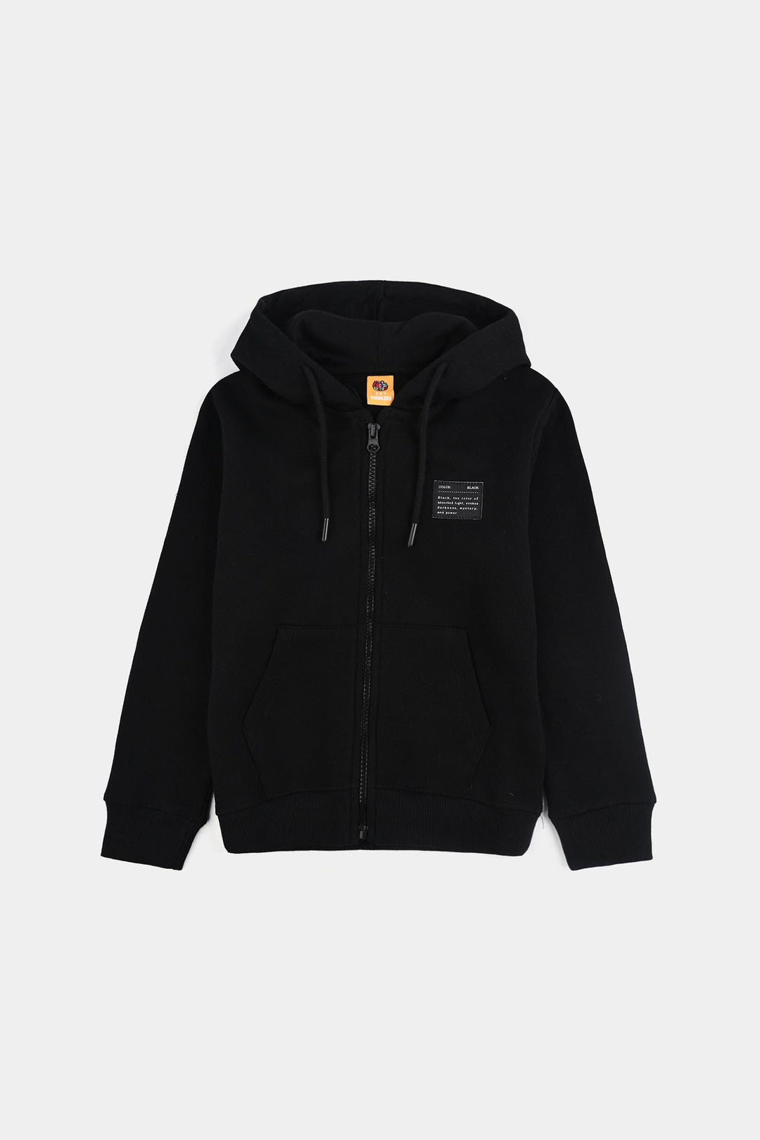 Girls Fleece Jacket Solid - Black