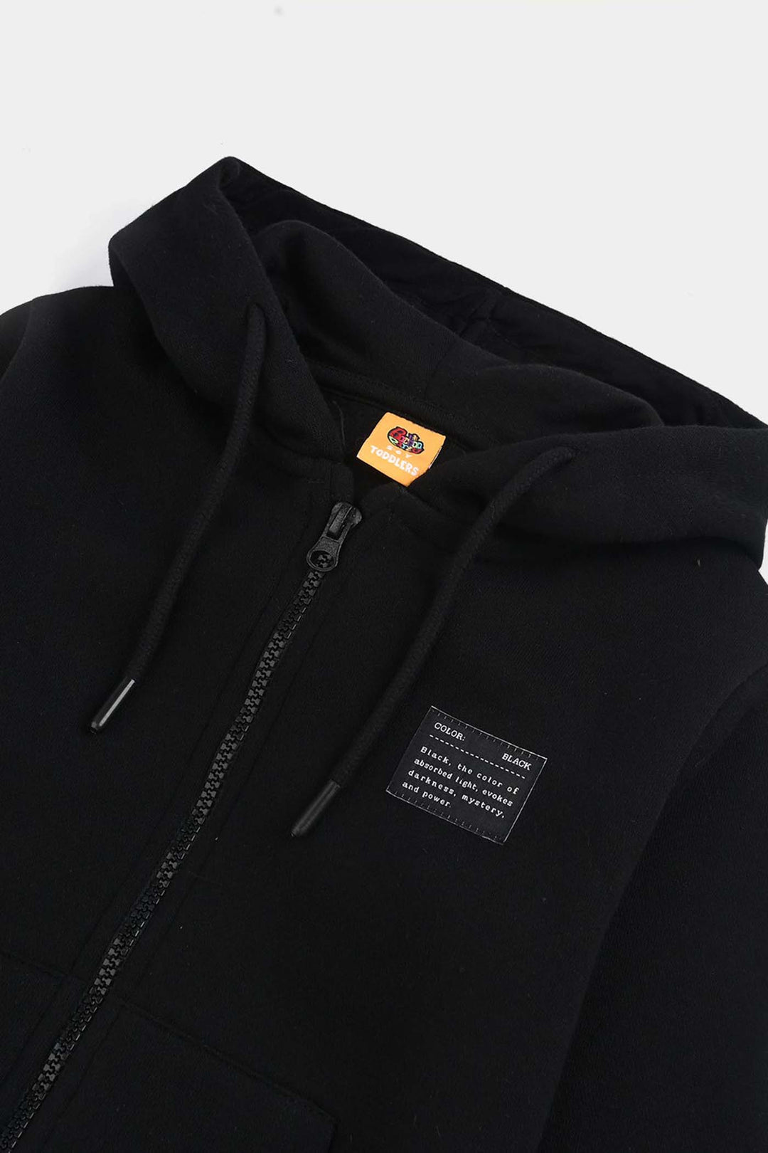 Girls Fleece Jacket Solid - Black