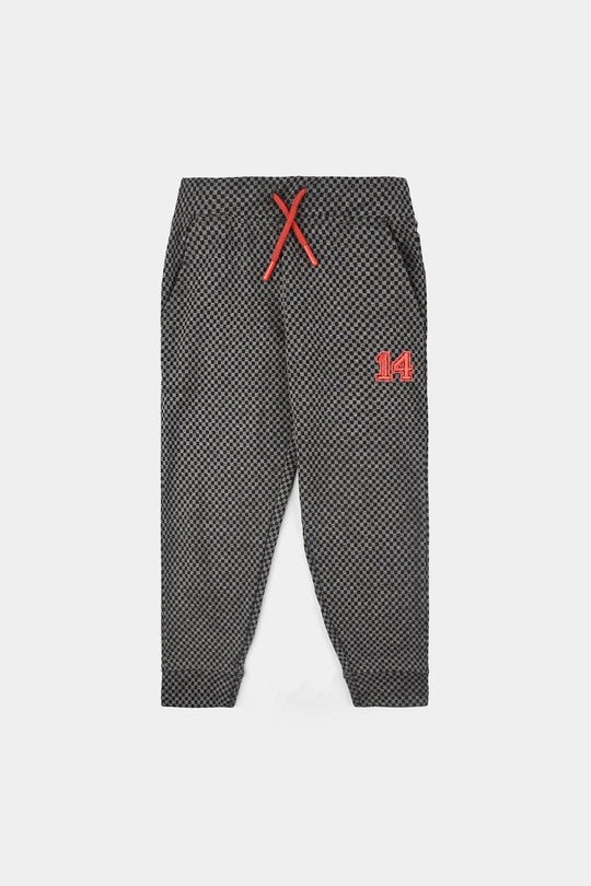 Boys Jacquard 2 Piece - GREY