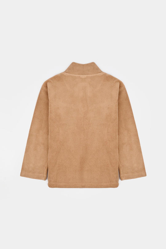 Boys Fleece Jacket BREAK THROUGH LIMITATION-BROWN