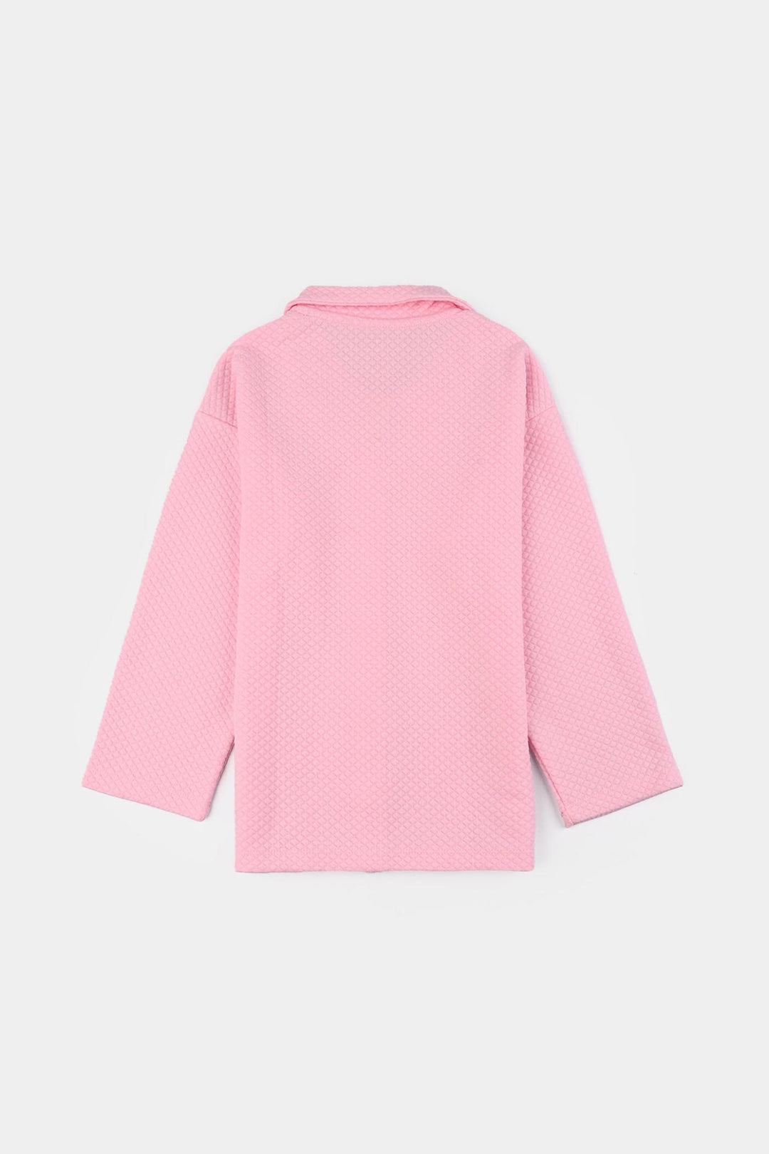 Girls Quilted 2 Piece HEARTS-Pink