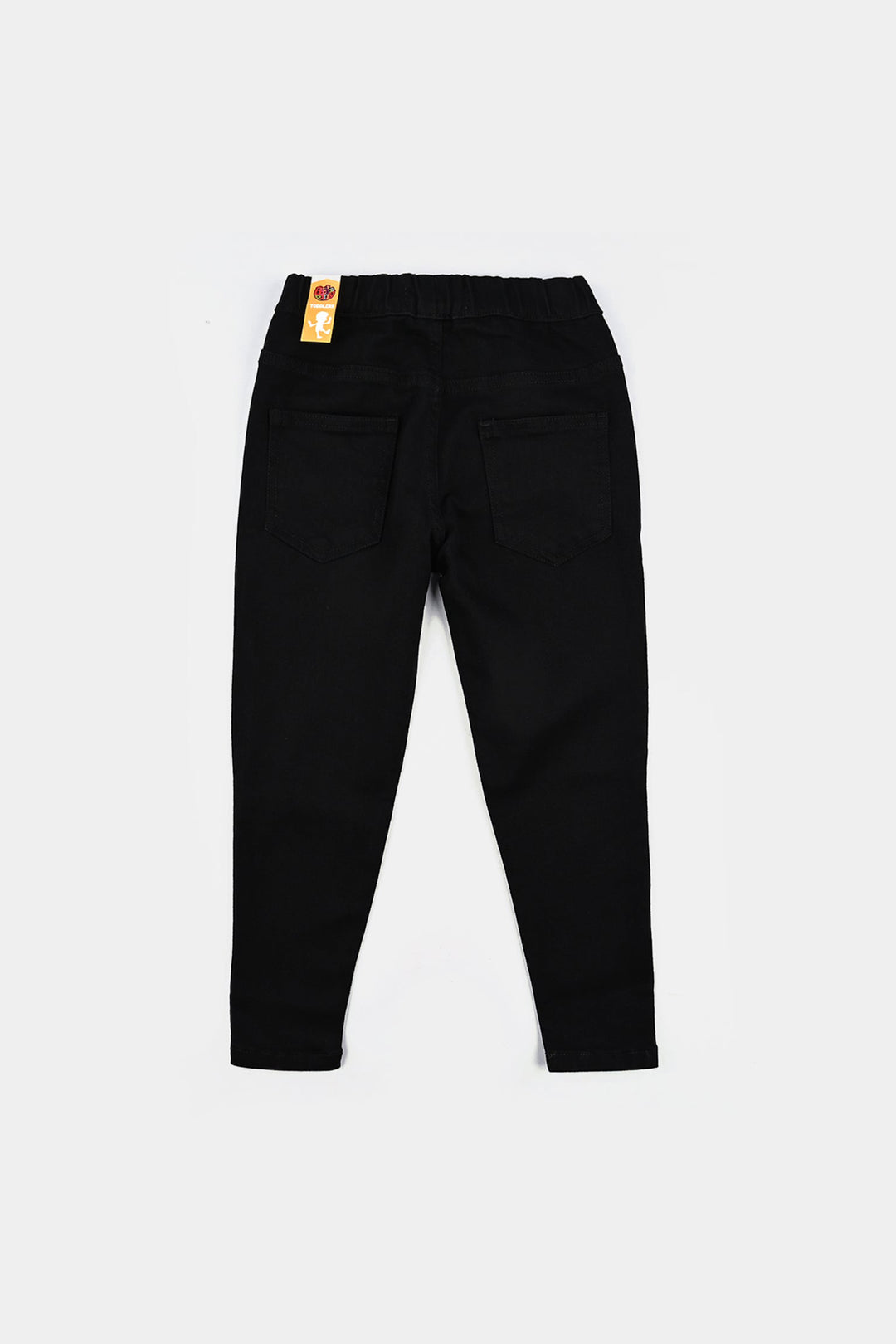 Girls Denim Stretch Jeggings Basic - BLACK