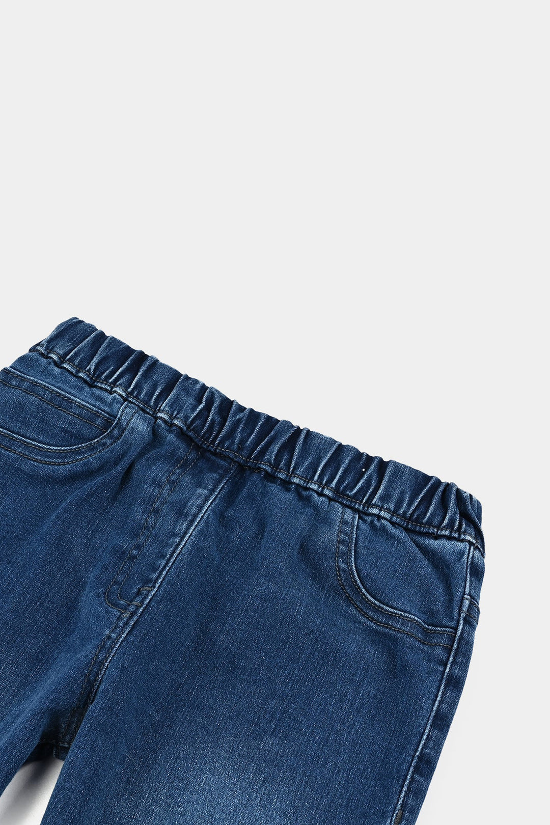 Girls Denim Stretch Jeggings Basic - Mid Blue