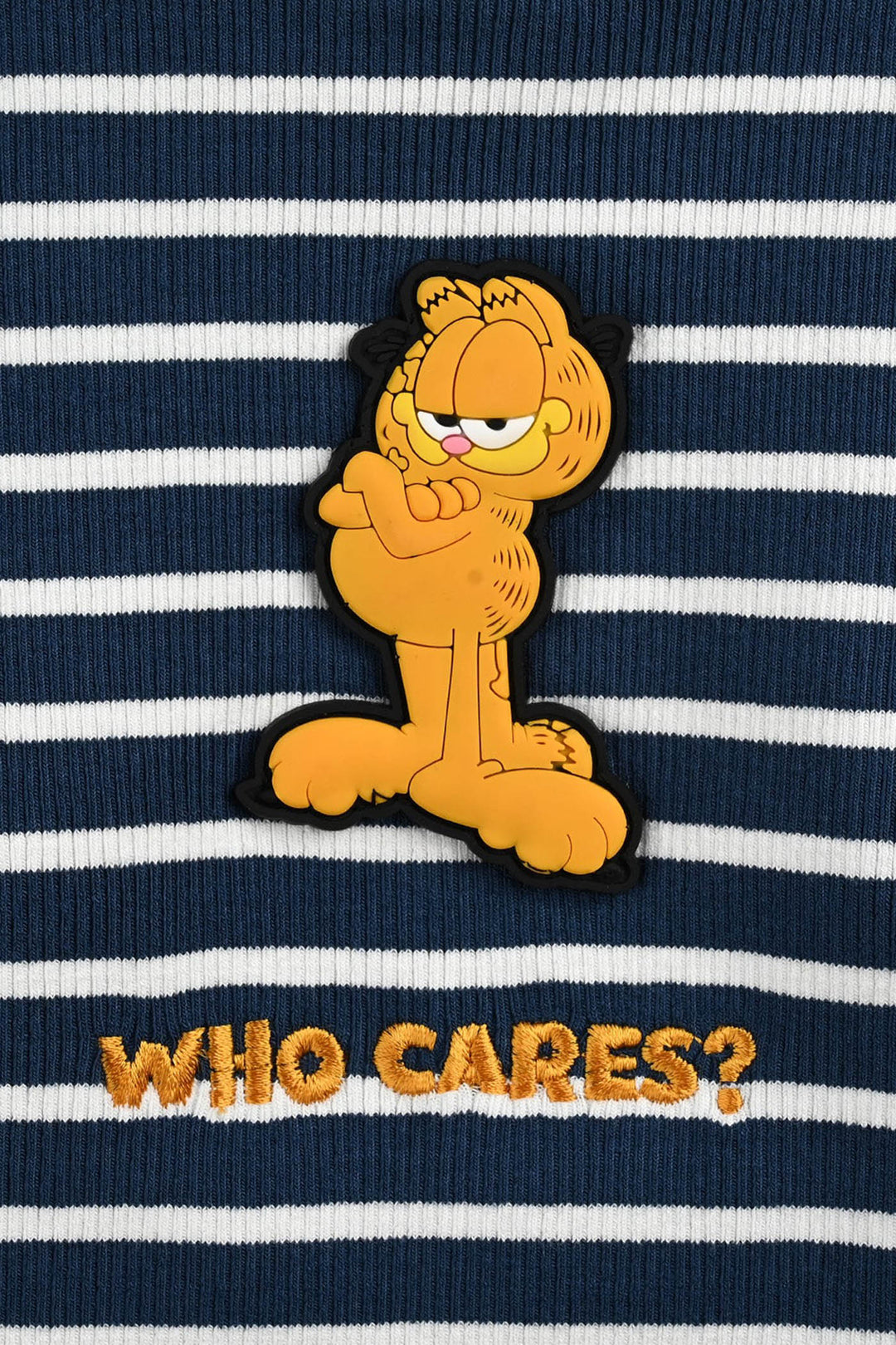 Boys Rib T-Shirt F/S Character- Blue/White Stripe