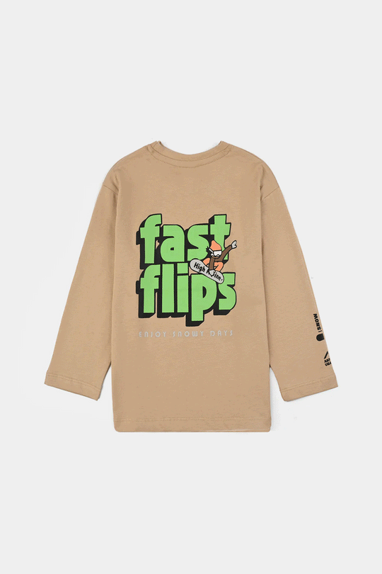 Boys Jersey/Terry T-Shirt F/S FAST FLIPS