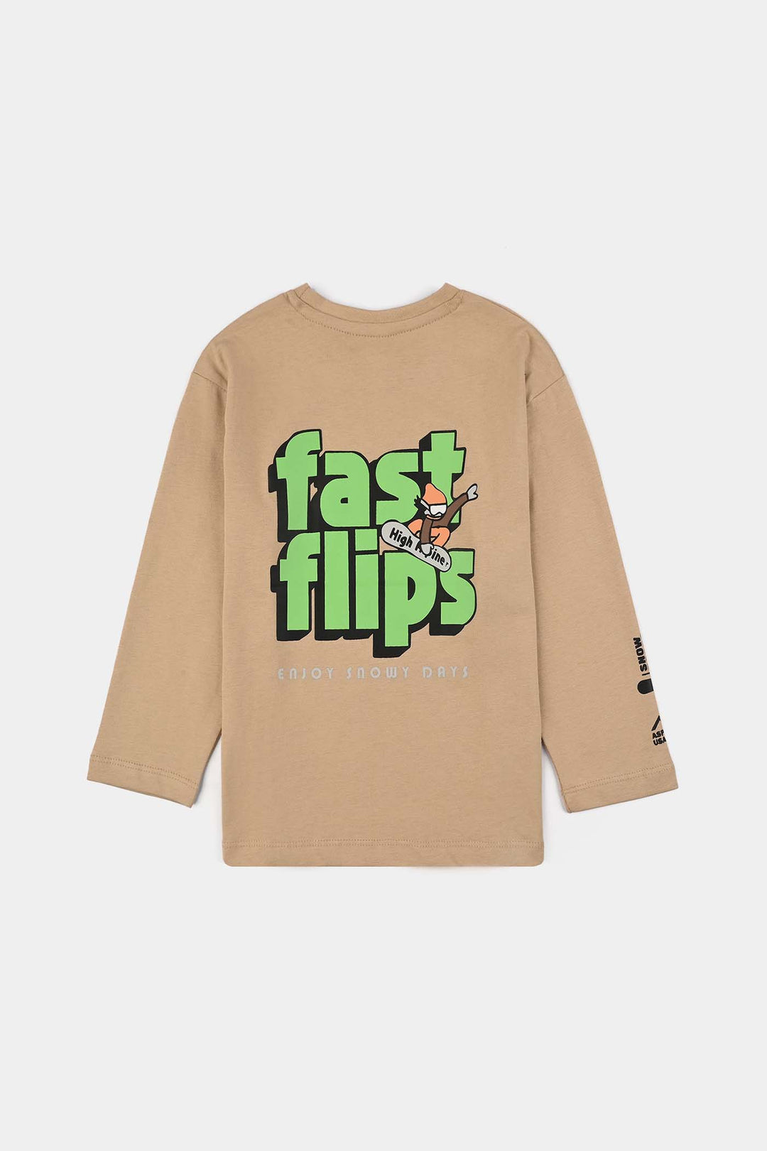 Boys Jersey/Terry T-Shirt F/S FAST FLIPS