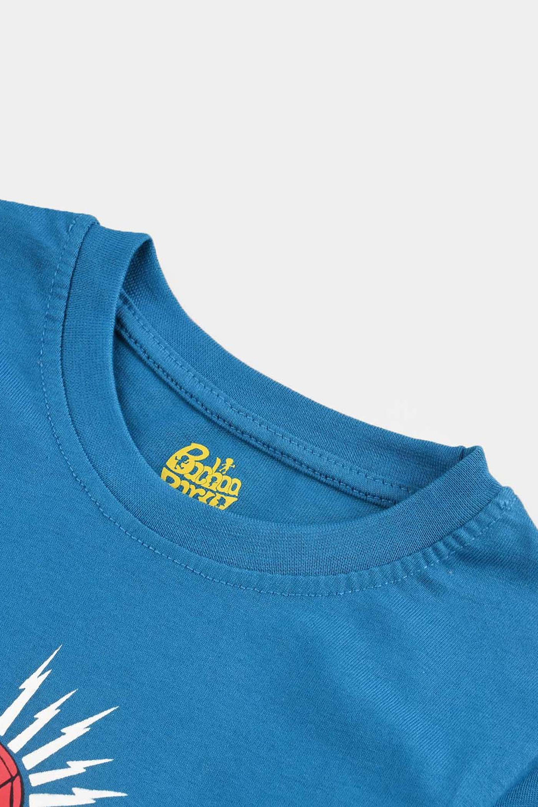 Boys Jersey/Terry T-Shirt H/S-Blue
