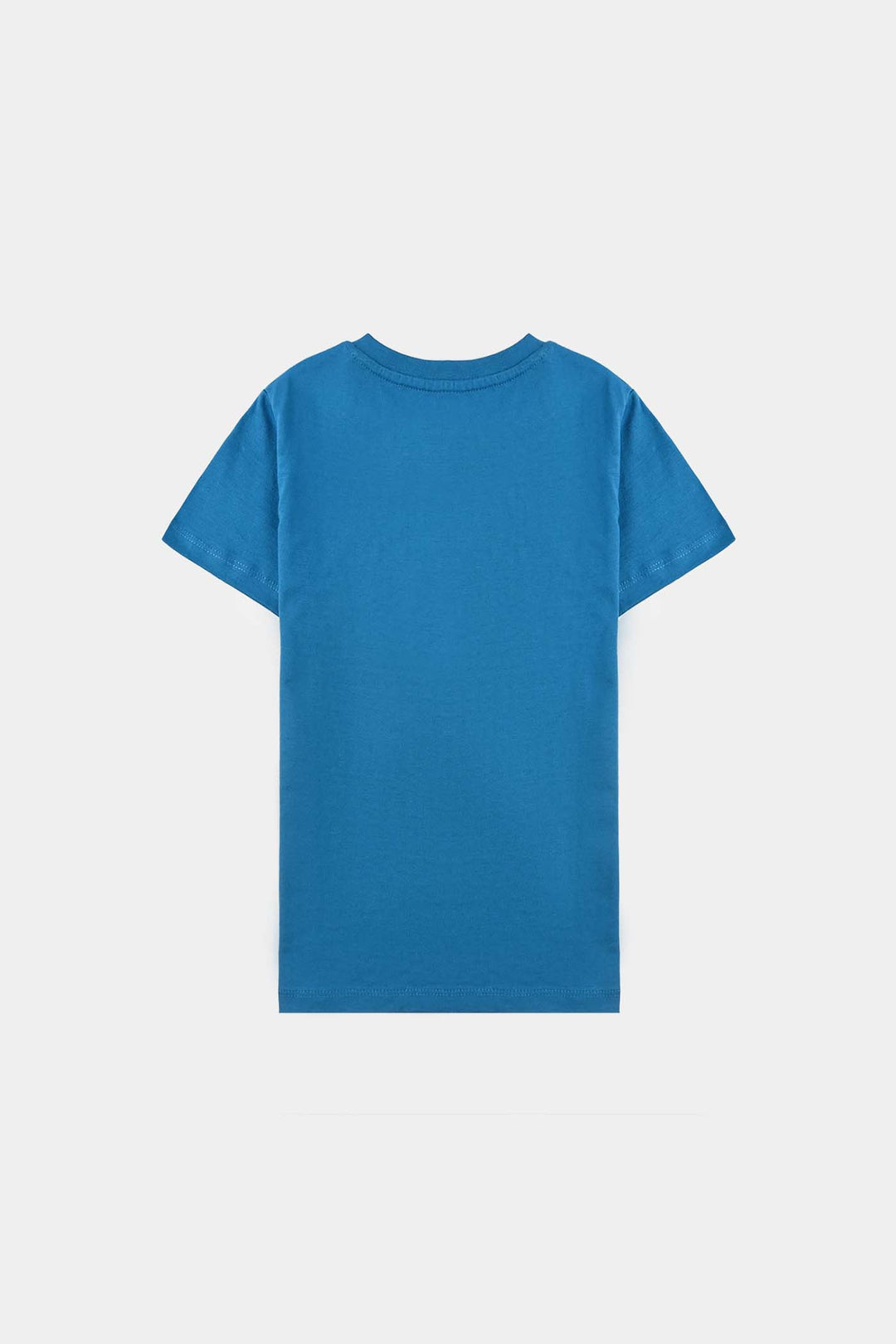 Boys Jersey/Terry T-Shirt H/S-Blue