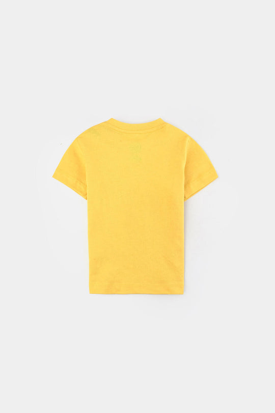 Infant Boys Jersey/Terry T-Shirt FOCUS IS THE KEY