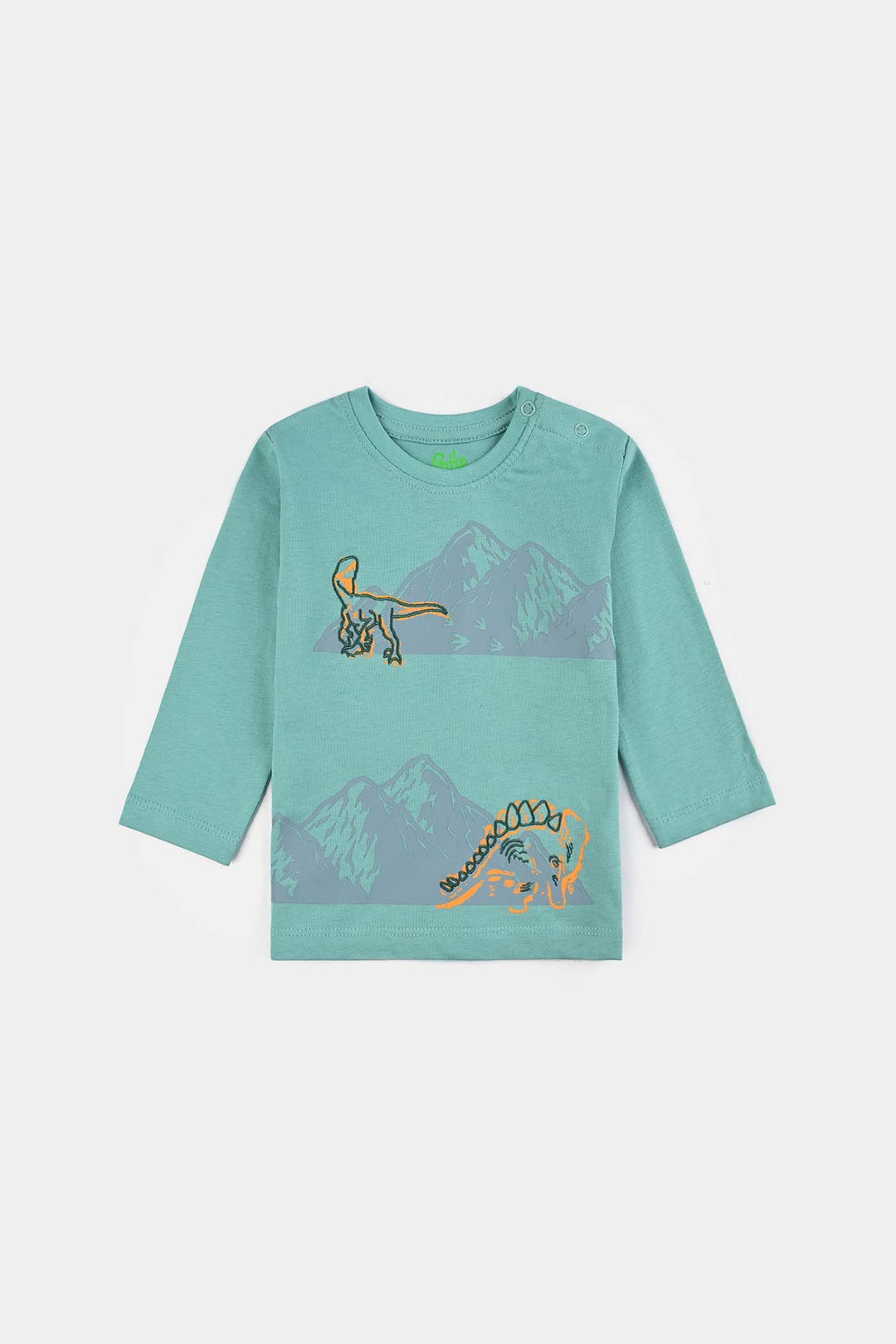 Infant Boys Jersey/Terry T-Shirt F/S DINO