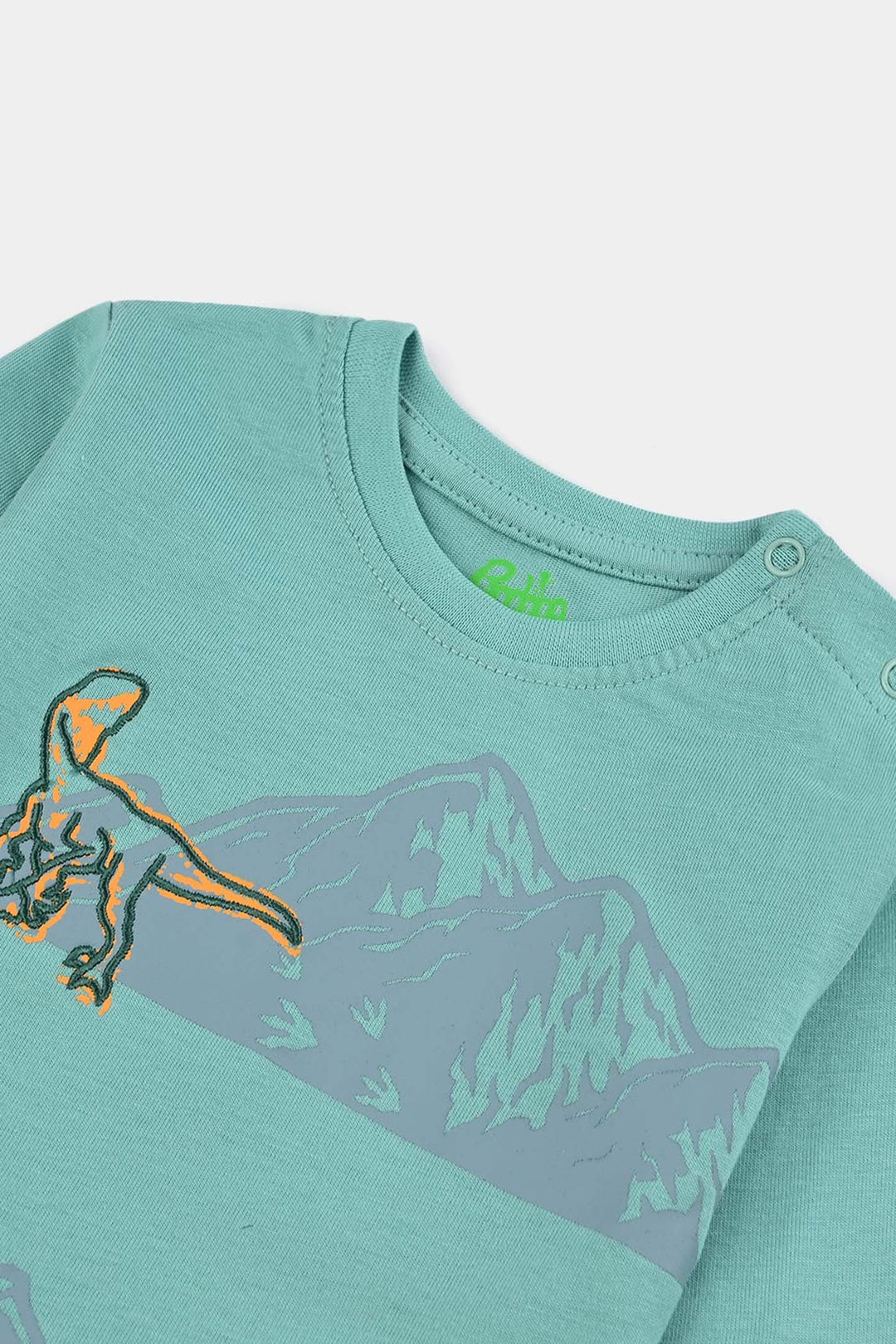 Infant Boys Jersey/Terry T-Shirt F/S DINO