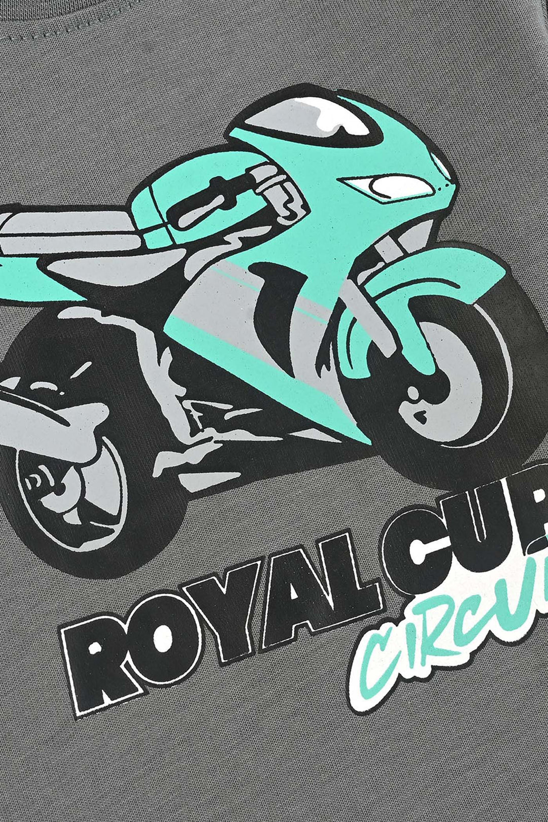 Infant Boys Jersey/Terry T-Shirt ROYAL CUP