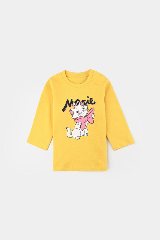 Infant Girls Jersey/Terry T-Shirt F/S MARIE-Yarrow