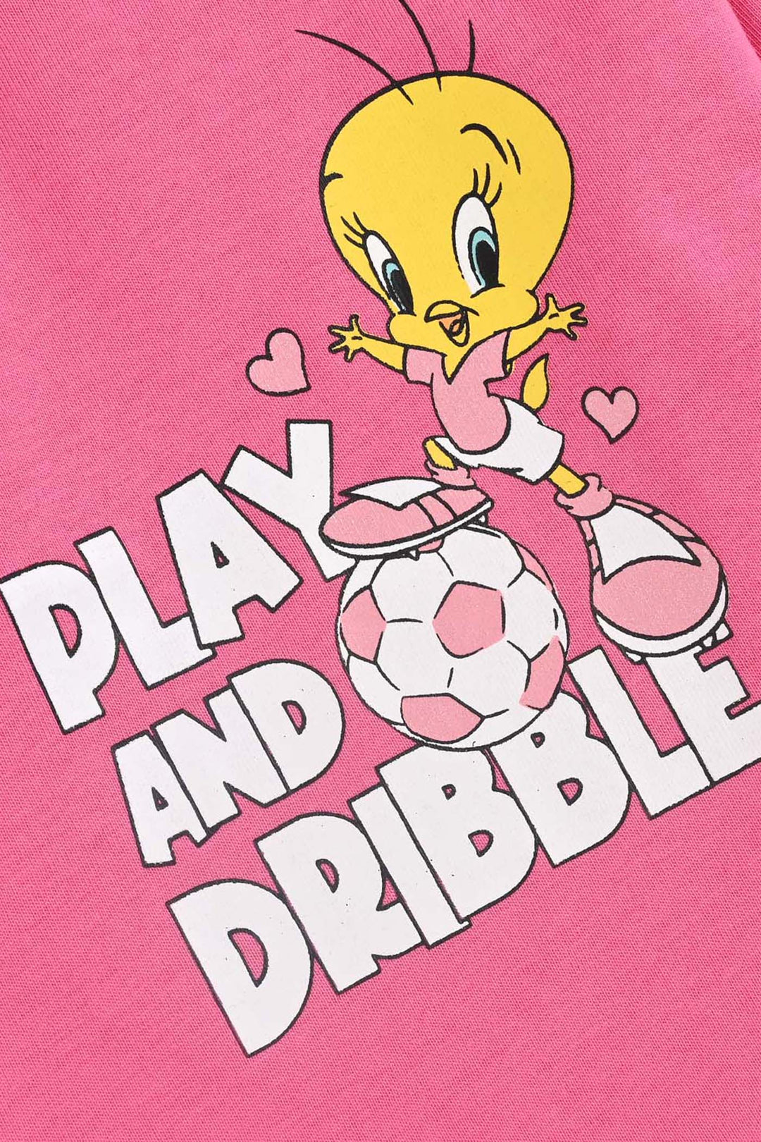 Infant Girls Jersey/Terry T-Shirt - Pink