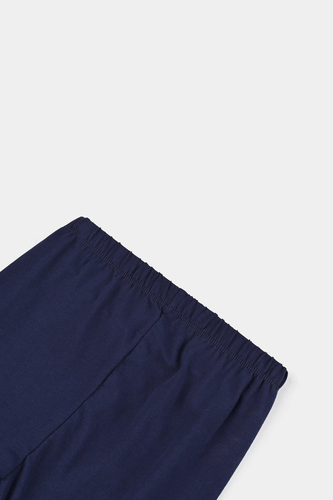 Girls Jersey/Terry Tights-NAVY