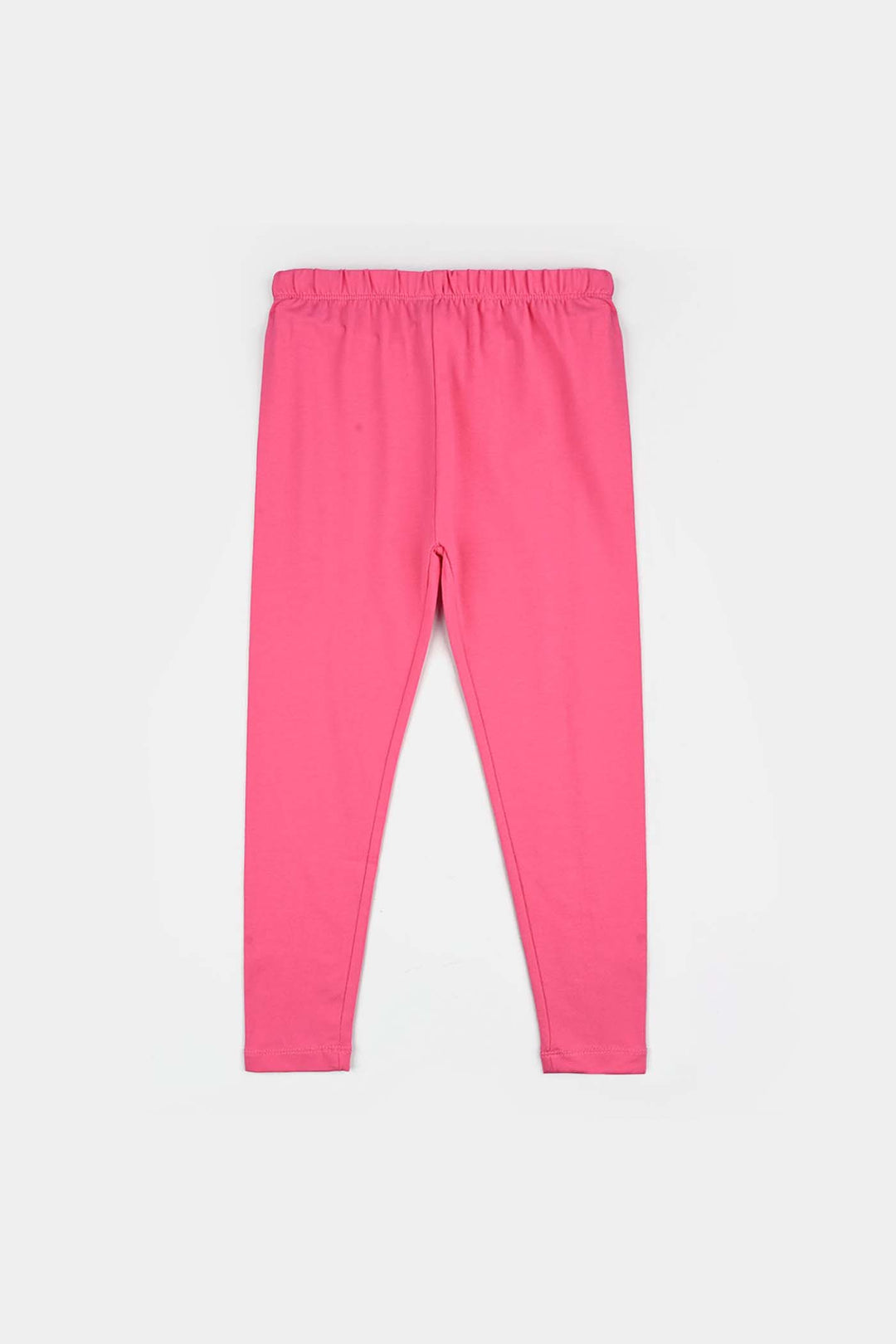 Girls Jersey/Terry Tights -  Pink