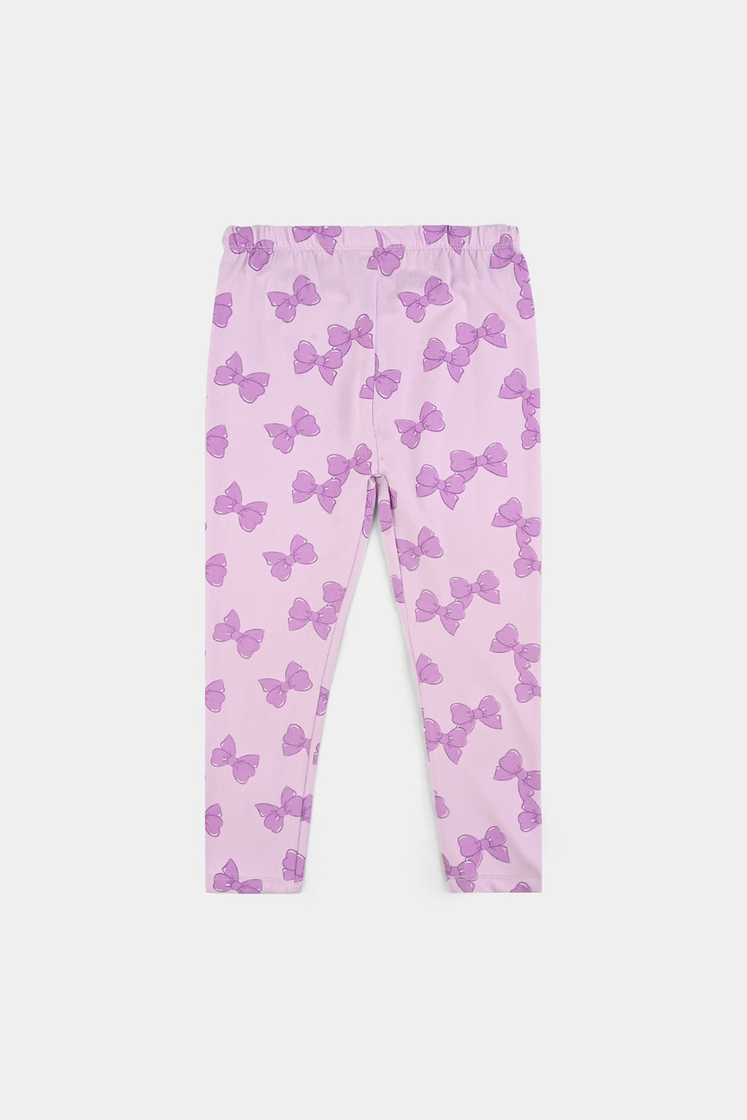 Girls Jersey/Terry Printed Tights BOW