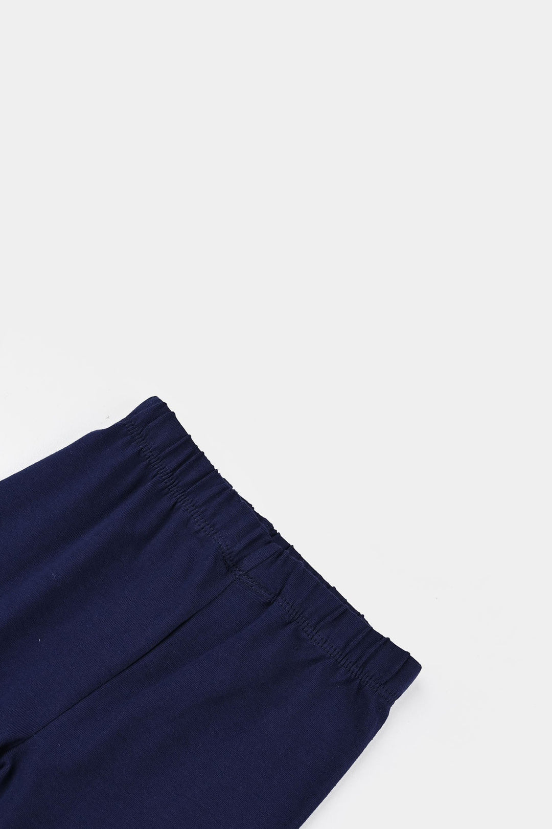 Infant Girls Jersey/Terry Tights Navy-NAVY