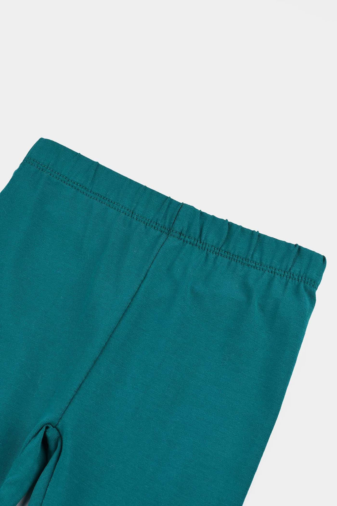 Infant Girls Jersey/Terry Tights - Green
