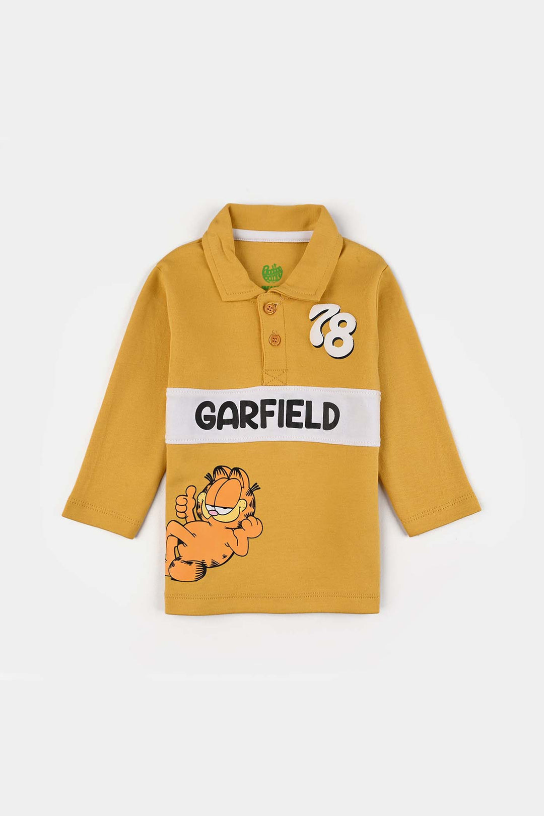 Infant Boys Cotton Interlock Suit-York Yellow