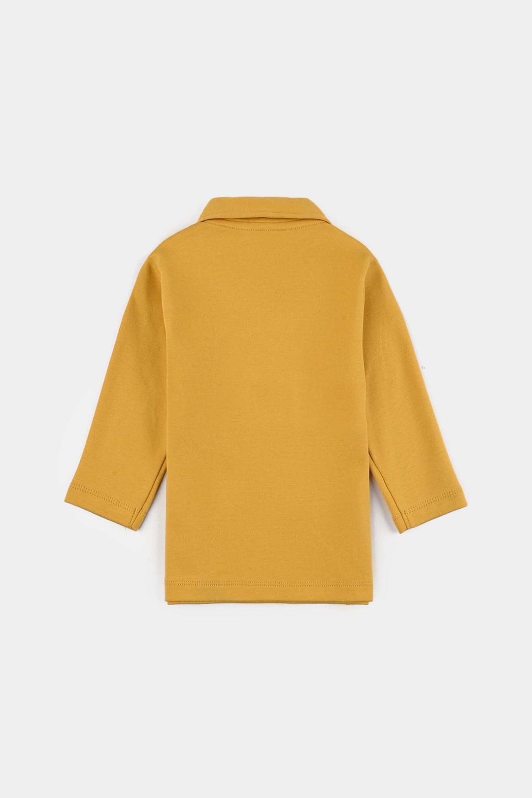 Infant Boys Cotton Interlock Suit-York Yellow