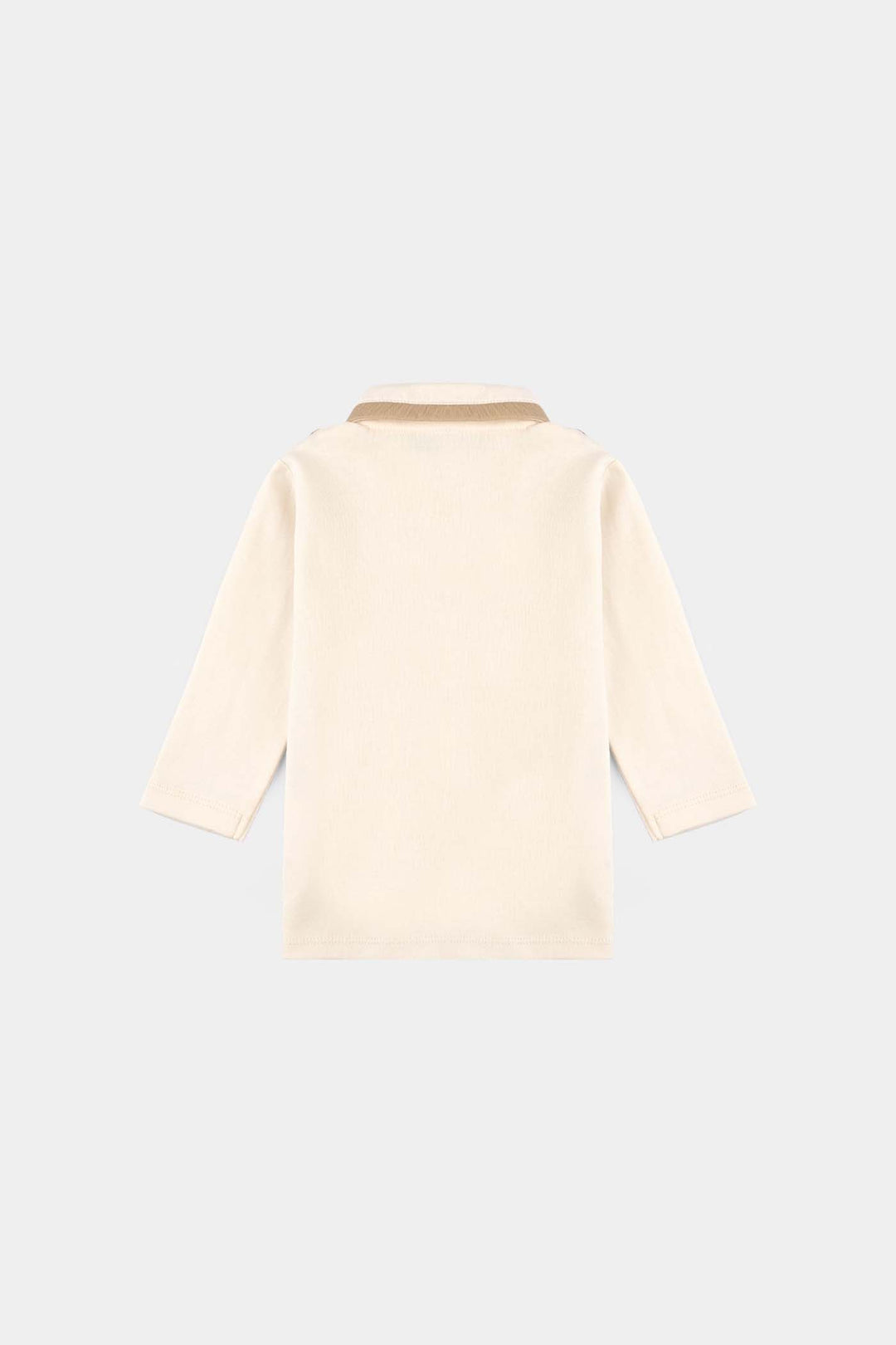 Infant Boys Cotton Interlock Suit BROWN CHIC SUIT