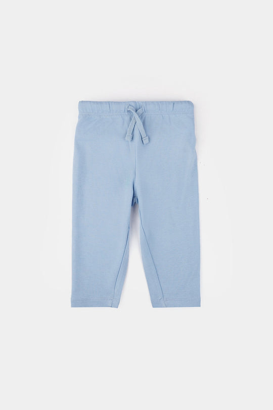 Infant Girls Cotton Interlock Suit LITTLE FAIRY-Powder Blue