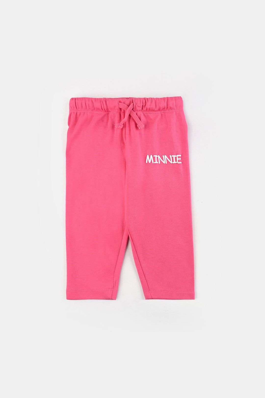 Infant Girls Cotton Interlock Suit-Pink