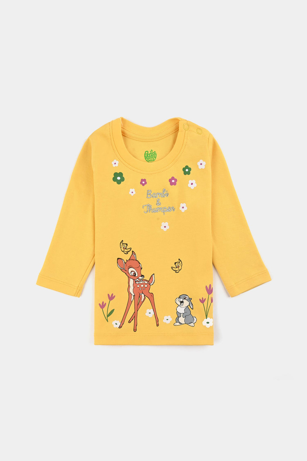 Infant Girls Cotton Interlock Suit BAMBI AND THUMPER-Yarrow