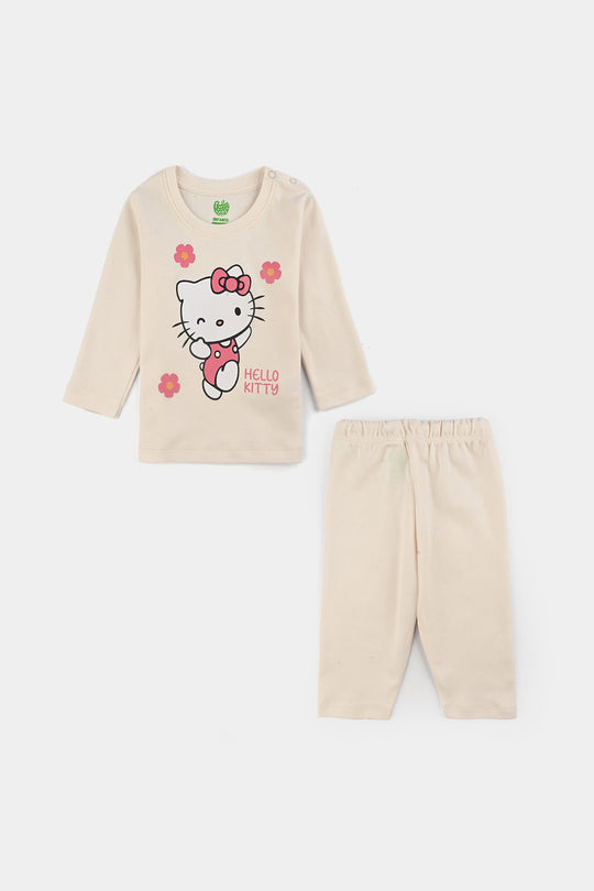 Infant Girls Cotton Interlock Suit Character