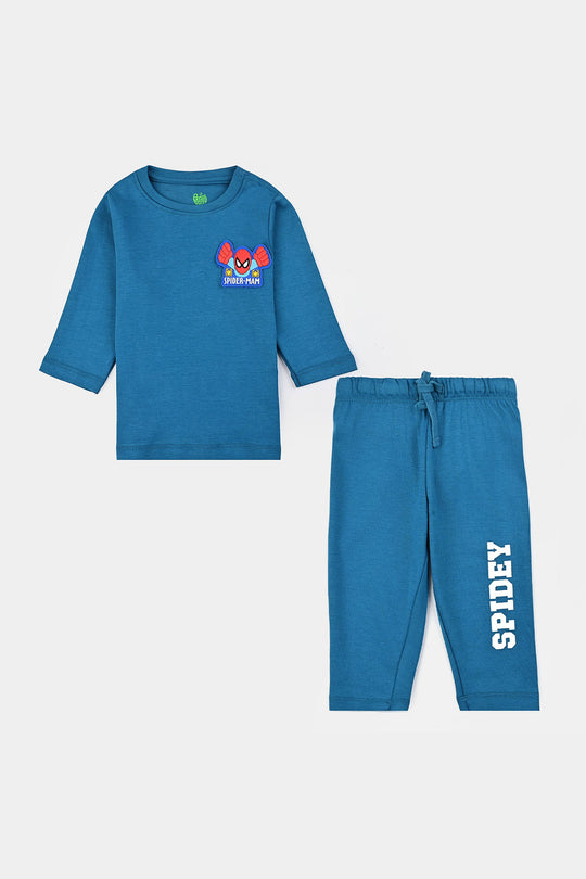 Infant Boys Cotton Interlock 2PC Suit