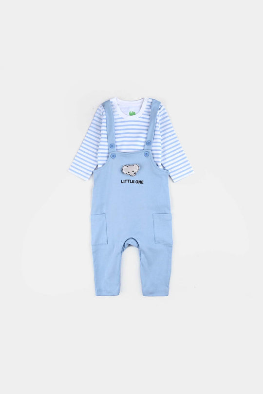 Infant Boys Cotton Interlock Suit Little One
