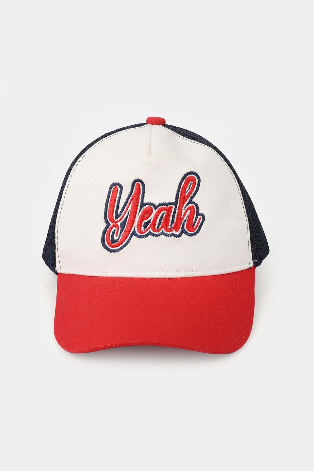 Kids Cap-Yeah-WHITE