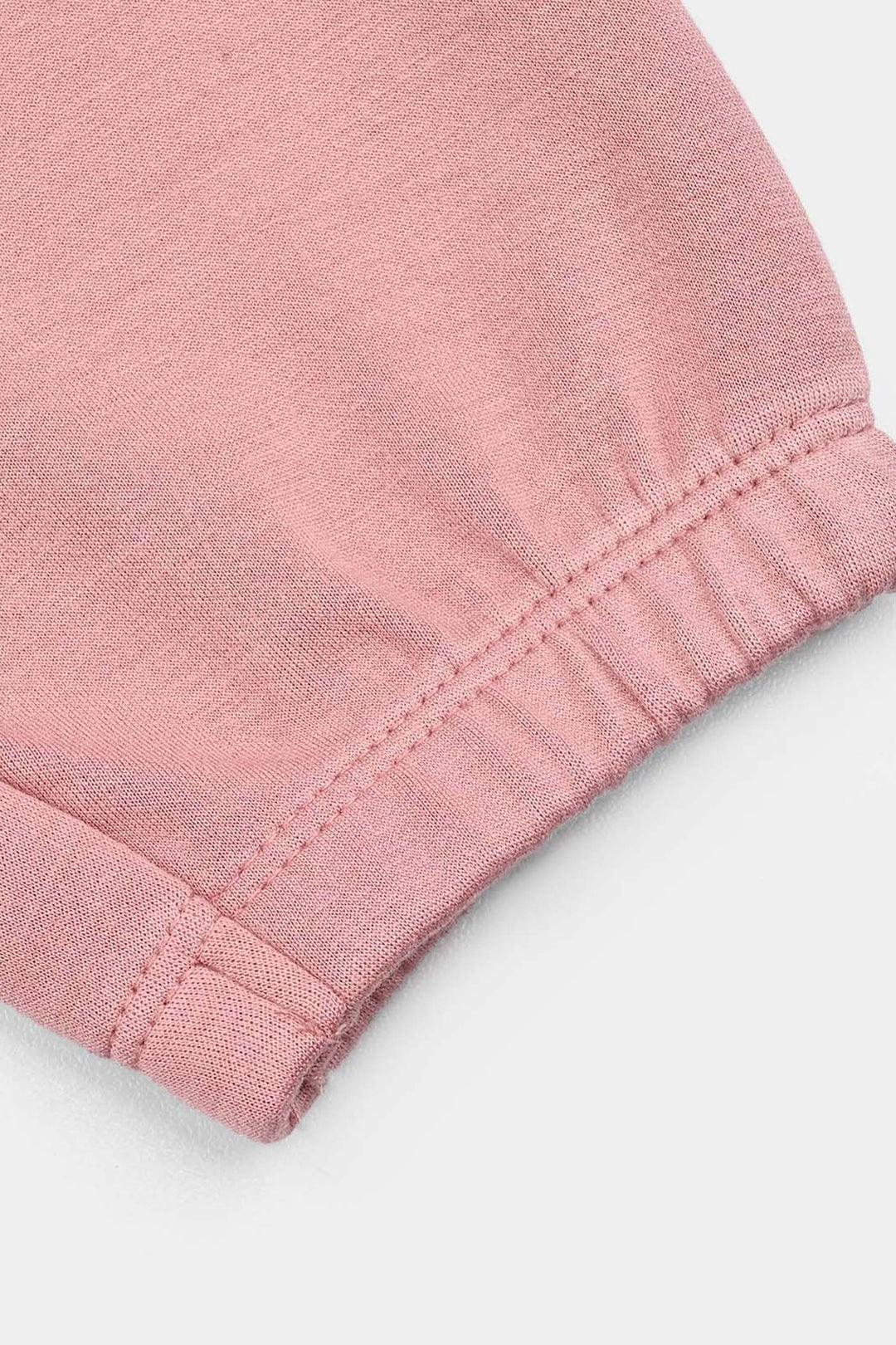 Girls Microfiber Interlock Pajama HEARTS-PINK