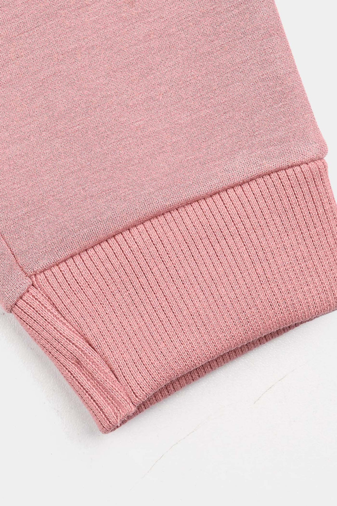 Infant Girls Microfiber Interlock Pajama-PINK