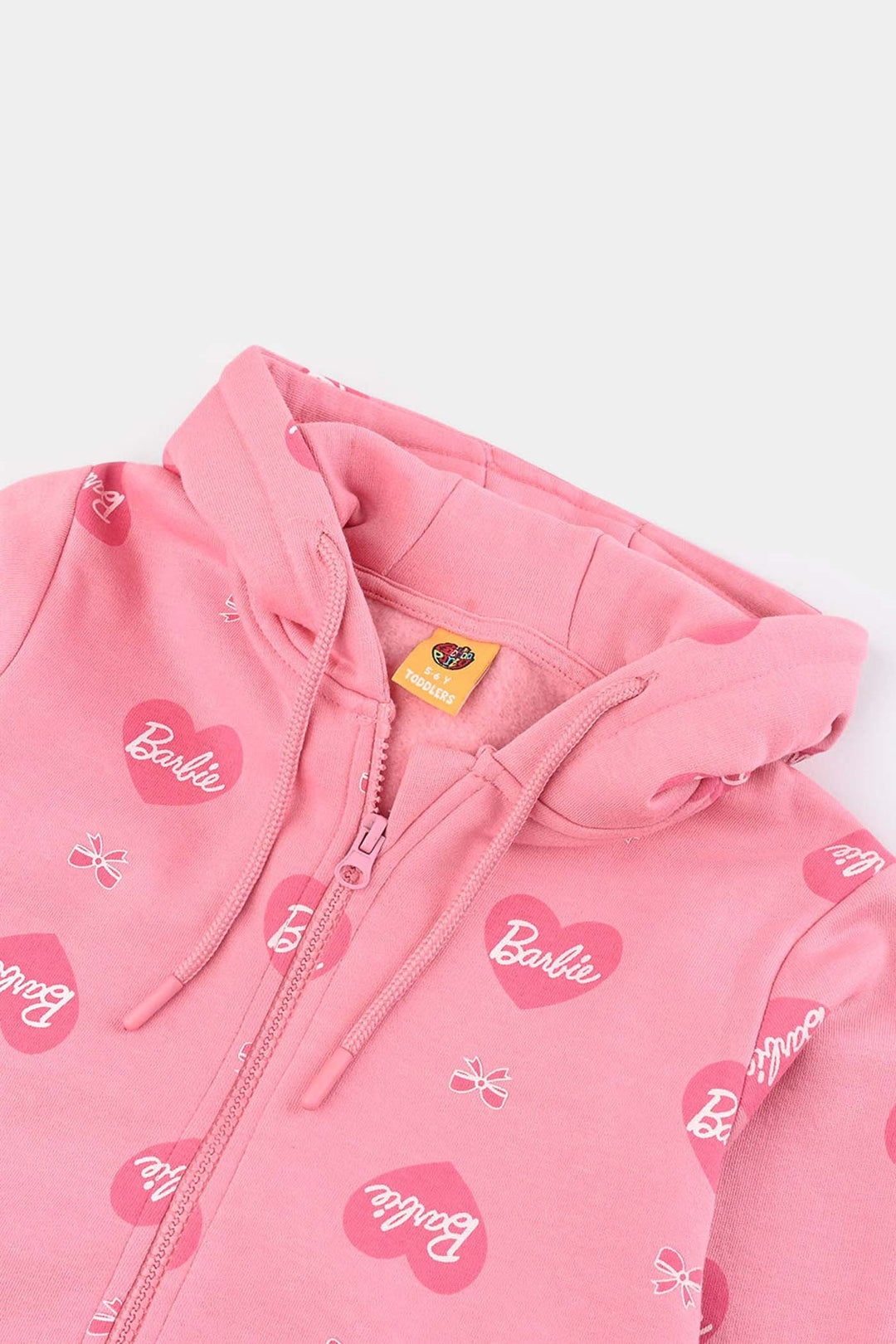 Girls Fleece Jacket-Candy Pink