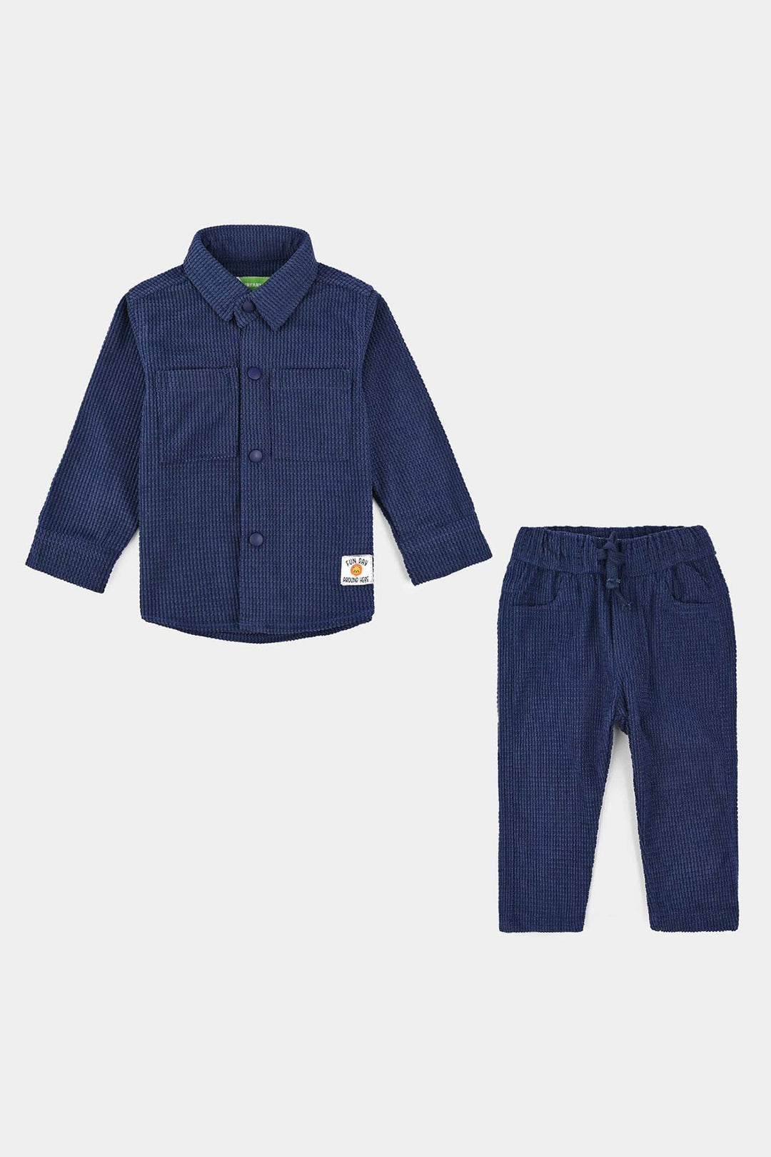 Infant Boys Corduroy Suit/Cords - Navy