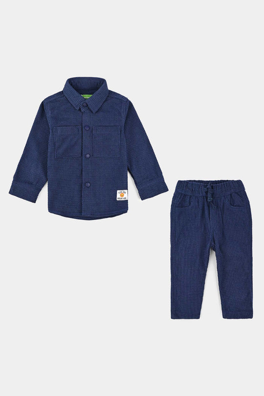 Infant Boys Corduroy Suit/Cords - Navy