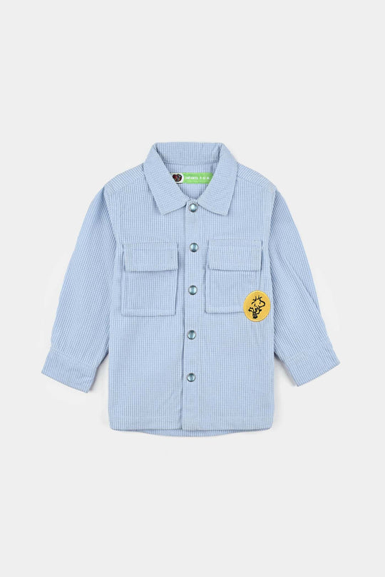 Infant Boys Corduroy Suit - Light Blue