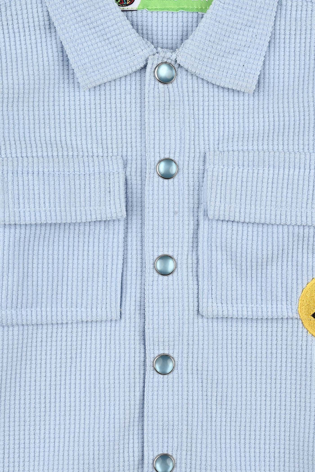 Infant Boys Corduroy Suit - Light Blue
