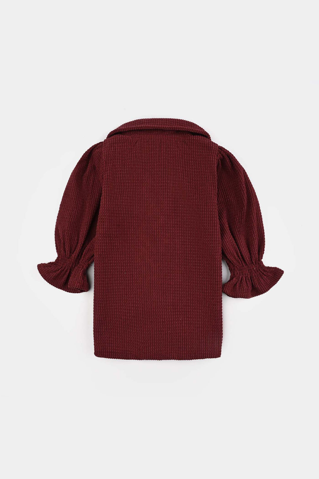 Infant Girls Corduroy 2 Pc Suit-Mini Chic-MAROON