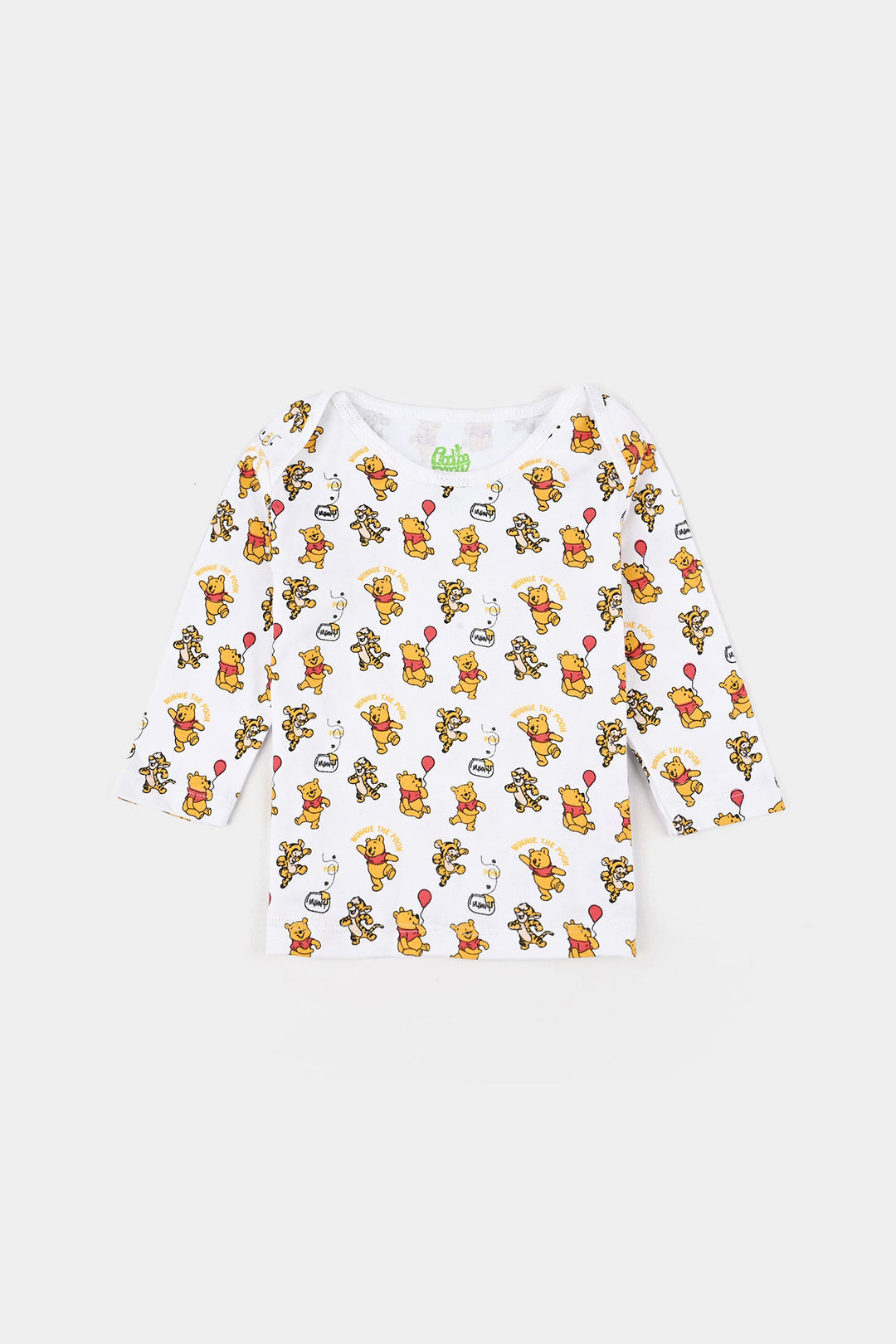 Infant Boys Cotton Interlock T-Shirt F/S Pack OF 3-Yellow/White