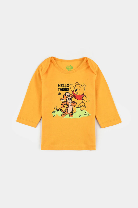 Infant Unisex Cotton Interlock 3 Piece Suit Boys-Yell.White