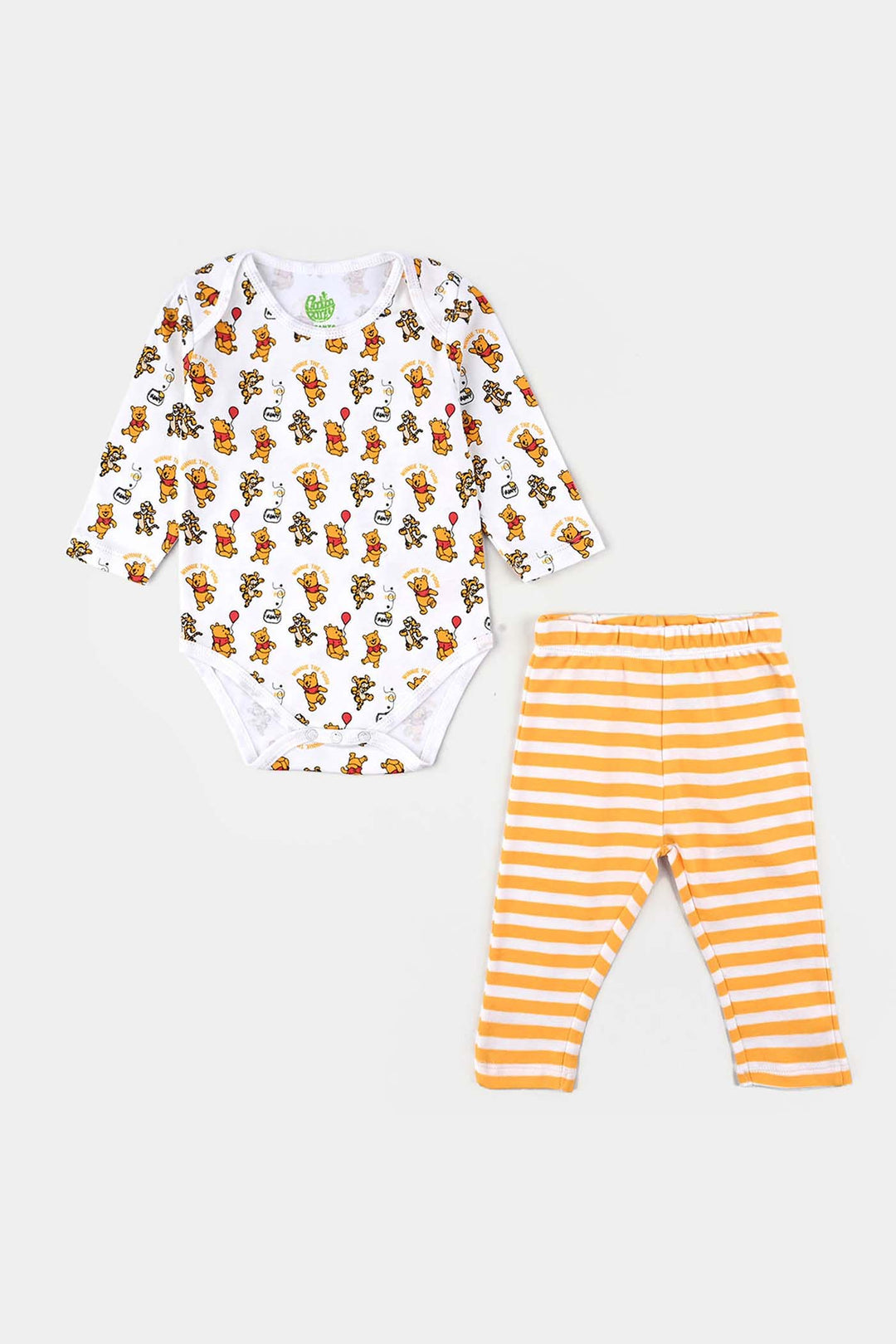 Infant Unisex Cotton Interlock 6 Piece Set Boys-White