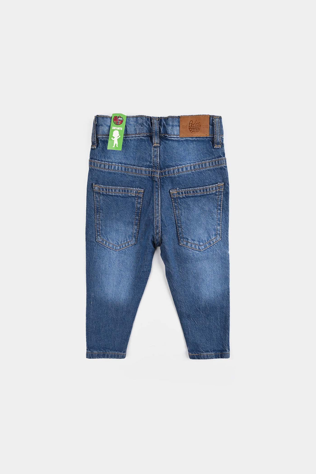 Infant Boys Cotton Interlock Pant + Tee F/S-Yellow