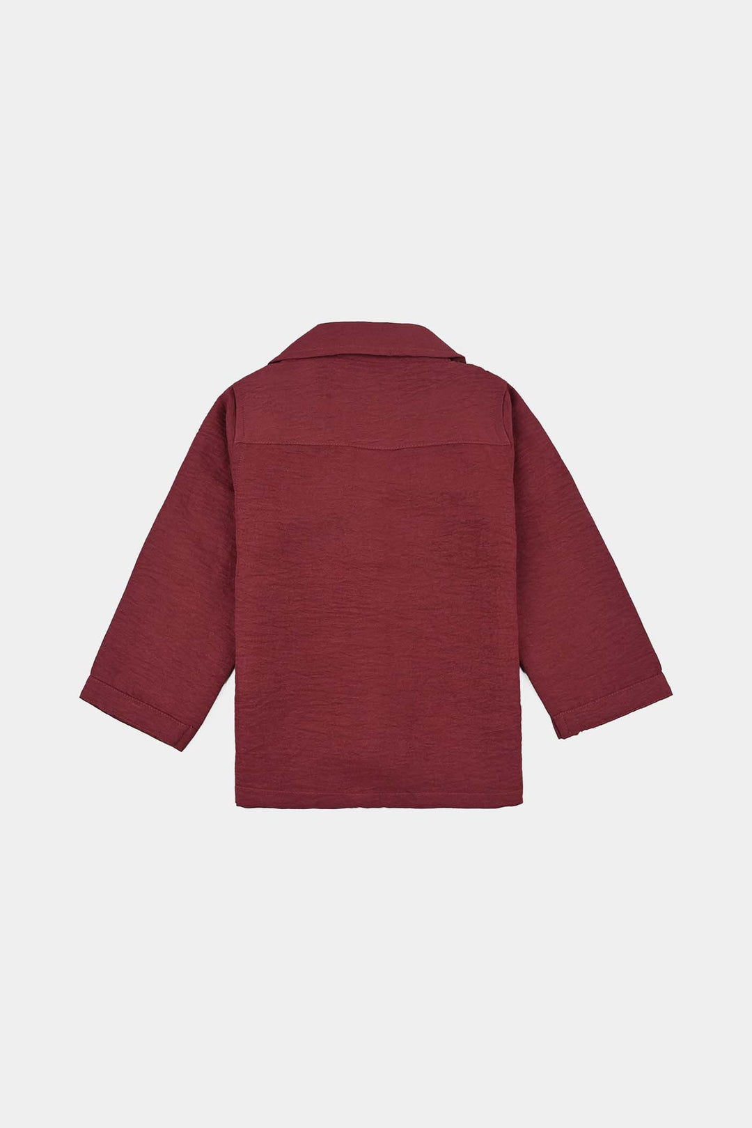 Infant Girls Viscose Nightwear -Basic-Red